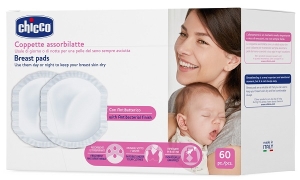 CHICCO COPPETTE ASSORBILATTE 60PZ