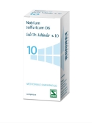 SALE N.10 - NATRIUM SULFURICUM D6 - SALI DI SCHUSSLER