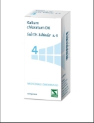 SALE N.4 - KALIUM CHLORATUM D6 - SALI DI SCHUSSLER