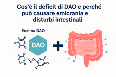 Cos’è il deficit di DAO e perché può causare emicrania e disturbi intestinali