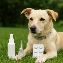 Antiparassitari per cani: collare, pipette, spray o pasticche?