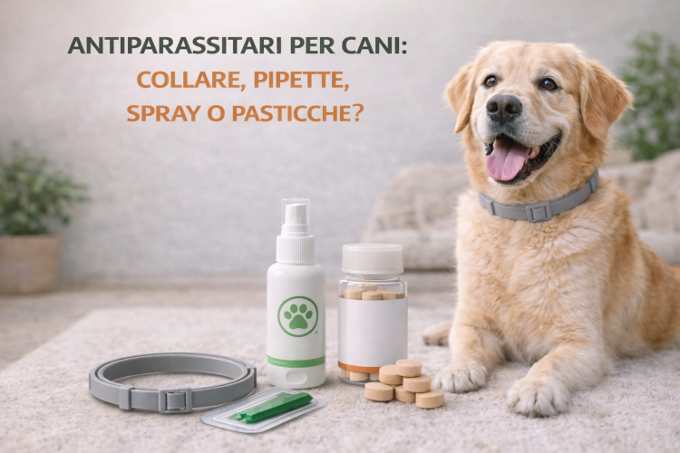 Antiparassitari per cani: guida completa a pipette, collari, spray e compresse