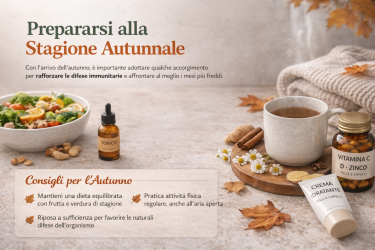 Prepararsi alla stagione autunnale: consigli per rafforzare il corpo e le difese immunitarie