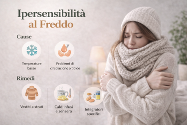 Come affrontare l’inverno: cause della sensibilità al freddo e rimedi pratici