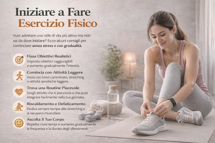 Esercizio fisico quotidiano: benefici per la salute e consigli pratici