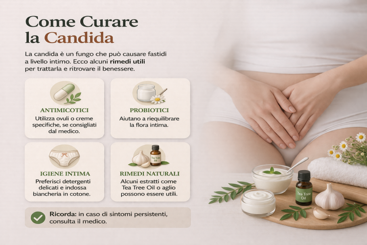Come curare la candida