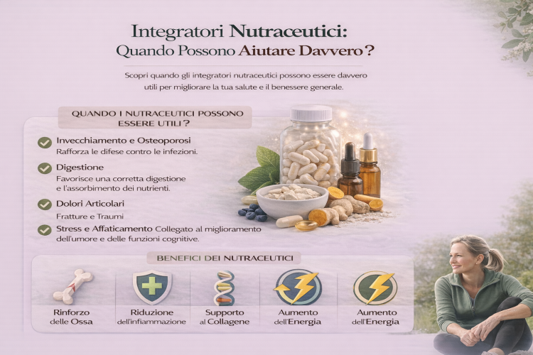 Integratori nutraceutici: quando possono aiutare davvero