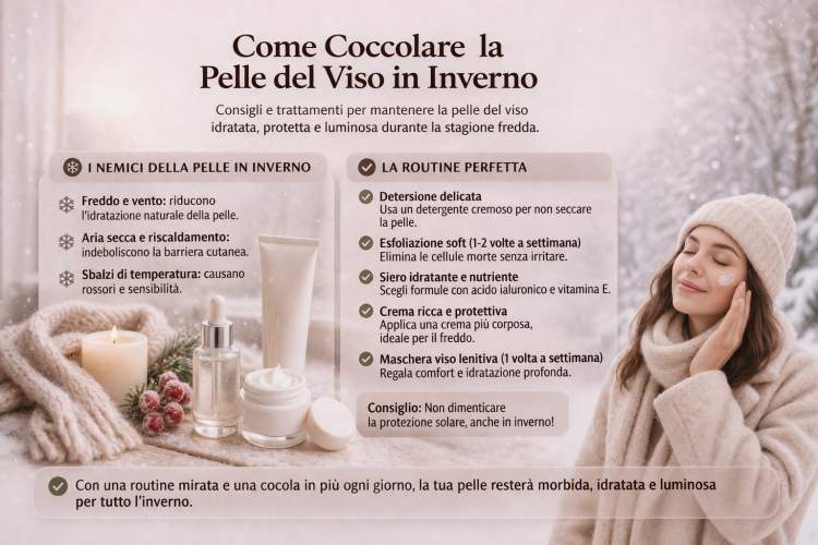 Skincare in inverno: come adattare la routine alla stagione fredda