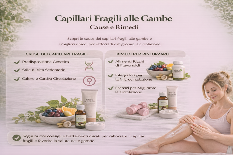 Capillari rotti: cause, prevenzione e rimedi utili per la fragilità capillare