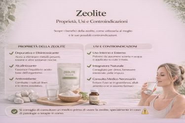 Zeolite: proprietà, benefici e controindicazioni