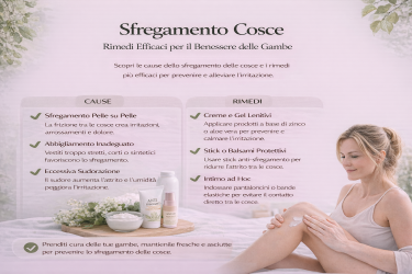 Sfregamento delle cosce: cause, rimedi e prevenzione estiva