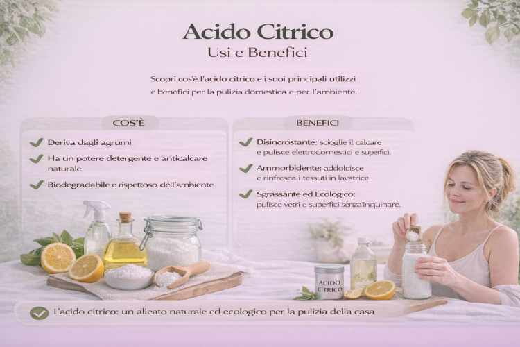 Acido citrico: proprietà, usi e consigli pratici