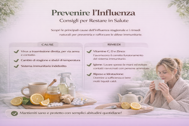 Prevenire l’influenza: regole, consigli e strategie utili