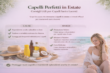 Capelli perfetti anche in estate