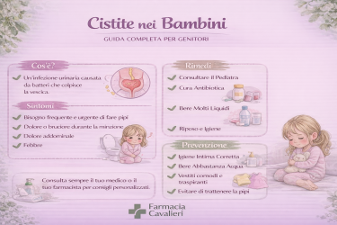 Cistite nei bambini: sintomi, cause e prevenzione