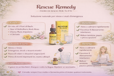 Rescue Remedy: cos’è, a cosa serve e quando utilizzarlo