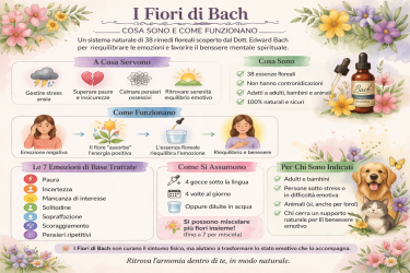 Fiori di Bach: cosa sono, a cosa servono e guida completa ai 38 rimedi