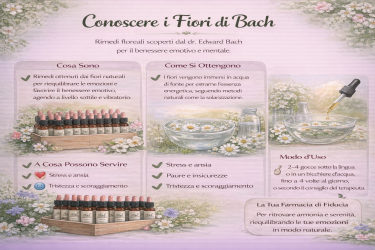 Fiori di Bach: rimedi tipo e rimedi di stato d’animo