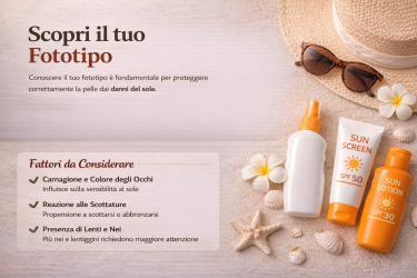 Cos’è il fototipo: come riconoscerlo e scegliere la protezione solare più adatta