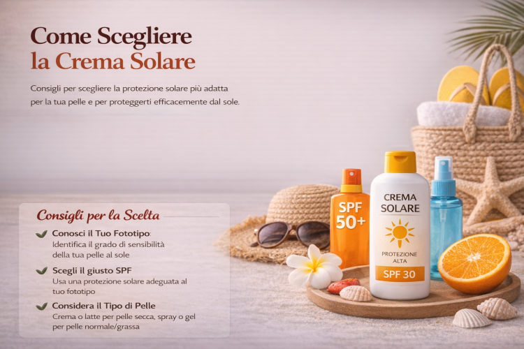 Creme solari: come sceglierle correttamente e proteggere la pelle dal sole