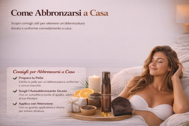 Abbronzatura a casa: soluzioni sicure per un colorito uniforme