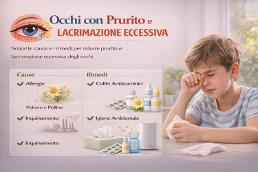 Prurito agli Occhi e Lacrimazione Eccessiva: Cause e Rimedi