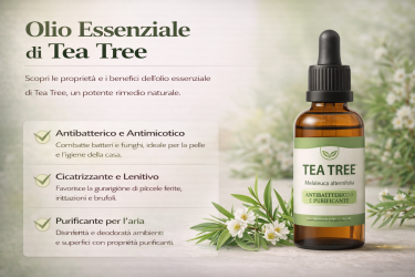 Tea Tree Oil: proprietà, benefici e utilizzi dell’olio essenziale