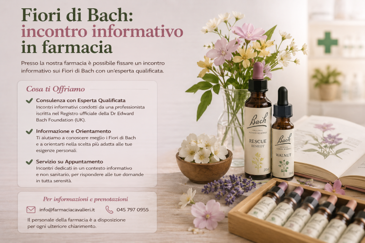 Fiori di Bach: incontro informativo in farmacia
