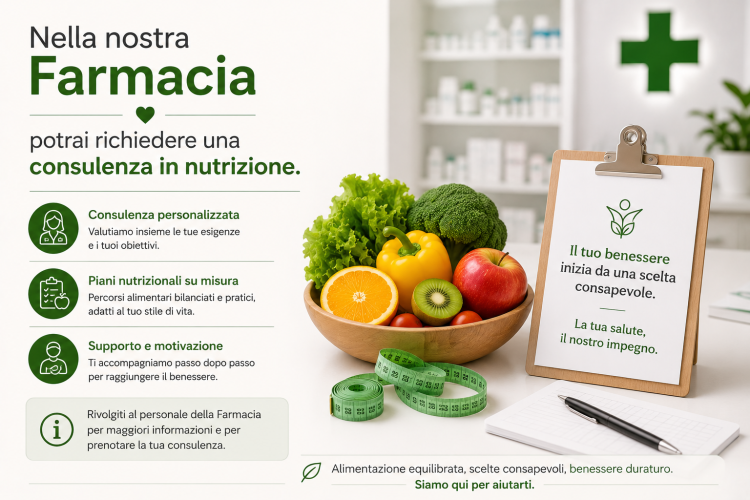 Consulenza in nutrizione