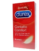 DUREX CONTATTO COMFORT 4  PROFILATTICI