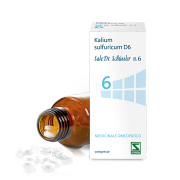 SALE N.6 - KALIUM SULFURICUM D6 - SALI DI SCHUSSLER