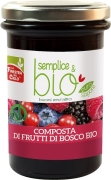 COMPOSTA DI FRUTTI DI BOSCO BIO 320G  LA FINESTRA SUL CIELO